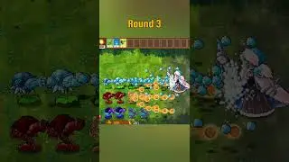 Snow Queen vs super Gatling pea and threepeater #pvzfusion #mobilegame #pvzgame