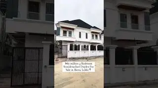 spacious duplex house for sale in LEkki Lagos Nigeria #lagosnigeria #lekkilagos #lagosproperties