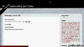 How to Write Math or Equation on Blogger / Blogspot