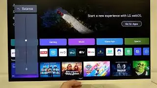 LG SMART Monitor &ndash; How to Adjust Left and Right Speaker Balance