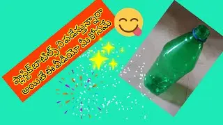 ప్లాస్టిక్ బాటిల్స్  ని పడేస్తున్నారాఅయితే ఈ వీడియో  మీ కోసమే# howtoreuseplasticbottles#coconuttree