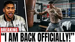 Anthony Joshua COMEBACK And Training For Tyson Fury Fight!