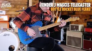 No Talking...Just Tones | Fender J Mascis Telecaster | Maple - Bottle Rocket Blue Flake