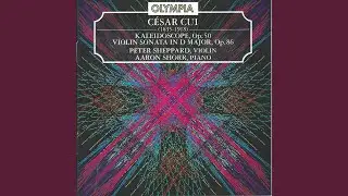 24 Pieces for Violin and Piano, Op.50 'Kaleidoscope': No.19 Valse