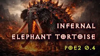 [POE 2] 0.4 Lich - Infernal Elephant Tortoise vs Arbiter of Ash + Breach Boss