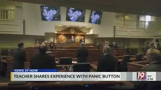 Teacher Shares Experience with Panic Button | Aug. 18, 2025 | News 19 at 6 p.m.