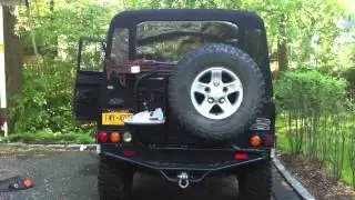 Defender NAS 90 rear LED lights conversion