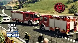 Fire & Rescue in ISRAEL, כבאות והצלה, الإطفاء والإنقاذ #03 | GTA 5 LSPDFR 2022