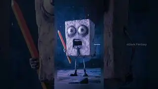 SpongeBob: The Day He Snapped 🍔💀🌊 | #DarkSpongeBob #aihorrorshorts #shorts