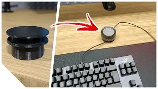 90% weniger Kabel auf dem Schreibtisch | Gaming Setup [Teil 02]