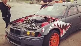 Sharky first drift test