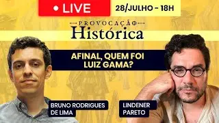 Provocação histórica: Afinal, quem foi Luiz Gama? - 28/Julho às 18h