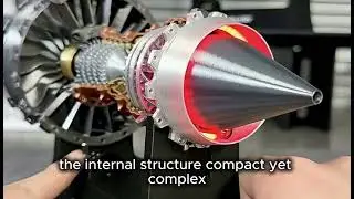 NIKOLATOY&reg; Brushless motor version super RR trent 900 turbofan engine model