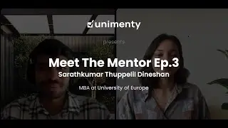 Meet the Mentor #3 &ndash; Pursuing an MBA in Berlin: Sarathkumar&rsquo;s Experience at University of Europe