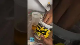 Red Bull meets C4...⚠️ Unleash a powerful pre-workout! #redbull #c4 #preworkout #gym #viral #shorts