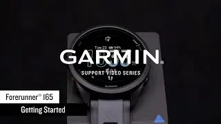 Поддержка Garmin | Серия Forerunner® 165 | Начало работы