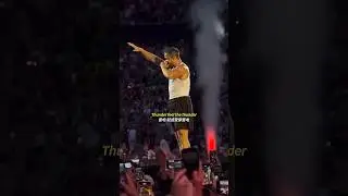 IMAGINE DRAGONS - THUNDER LIVE CONCERT - LOOM World Tour - Thunder Lyrics #imaginedragons #thunder