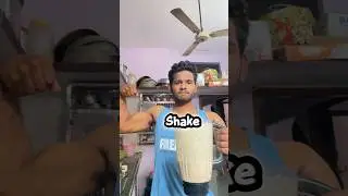 &ldquo;Sirf Ek Home-Made Shake Se Mera Transformation 😳 | No Protein Powder&rdquo; #shorts.