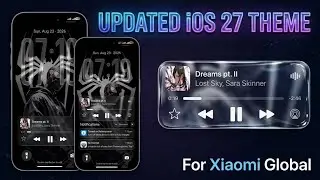 NEW UPDATE  iOS 27 THEME  HYPEROS 1/2/3 AND MIUI