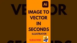 Convert Image to Vector in Illustrator - The EASY Way!