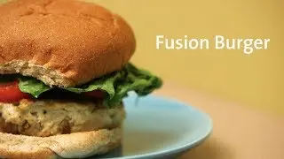 Turkey and Mushroom Fusion Burger
