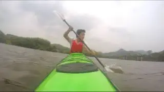China kayak Factory KUDOOUTDOORS 2017 NEW DESIGN SINGLE SEAT SEA KAYAK