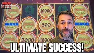 THIS HAS NEVER HAPPENED TO ME BEFORE! HUGE SUCCESS on the slots with this betting strategy!