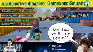 Jonathan &  Paritosh(playing with B-Lac Clan) accidentally in same match, randoms Surprised 😱😱😱