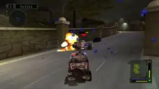 [4k] Twisted Metal: Lost PS2 Gameplay - Trump & Ice Raids Training (8x Outlaw Police Deathmatch!)