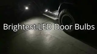Brightest LED Door Bulbs! Toyota 4Runner Install