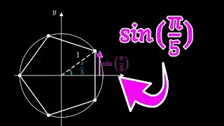 Calculating sin(π/5) Using a Regular Pentagon