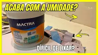 ACABA COM UMIDADE NO RODAP&Eacute;? Massa SECA PAREDE MACTRA, vale a pena?
