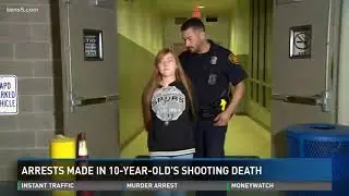 Two teens arrested in murder of 10-year-old girl
