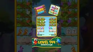 Magic Bird Sort | Level 144