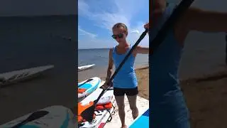 Как правильно кататься на SUP борде #sup