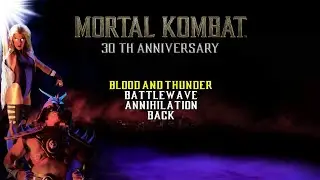 MK 30TH ANNIVERSARY BLOOD AND THUNDER MODE HISTORY DEMO