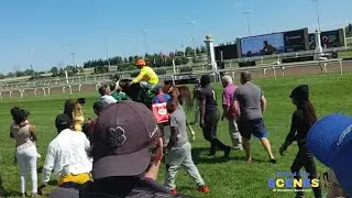 Micah Husbands Is One For One With His First Ever Ride At Woodbine Racetrack As An Apprentice Jockey