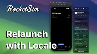 Locale testing for iOS apps in Xcode's Simulator using RocketSim