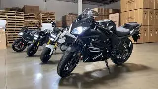 VENOM X20 v.s VENOM X22 | BATTLE OF THE 125CC MOTORCYCLES | COLD START | WALK AROUND | 855-984-1612