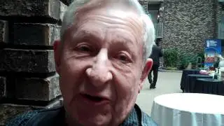 Leroy Schecher, original incorporator, at Basin Electric Annual Meeting