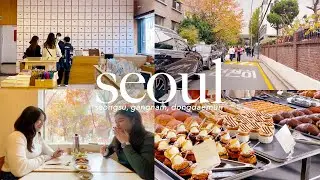 Seoul South Korea Travel VLOG 2023 | Seongsu, Gentle Monster, Cafe Hopping