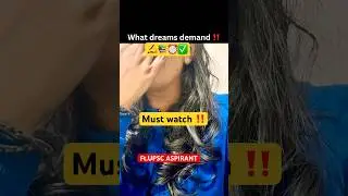 Dreams Demand Sacrifice ✍️📚#upsc #motivation #success #exam #study #aspirants #topper #shorts #new