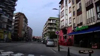 0233 SPAIN Cantabria Torrelavega  Santiago de Cartes Street View Car 2014 Driving through