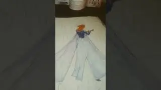 Elsa #draw #drawing #paint #painting #art #Elsa #Anna #Elsa&Anna #elsaandanna #song #frozen