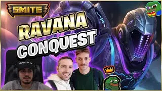RAVANA, NO ME BAJAN | Julio | Smite Ranked Conquest Boosteando a Warchi y Rottwen 👹
