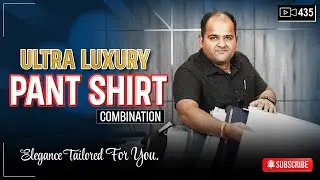 Best Premium Ultra Luxury Formal Pant Shirt Combination for Men | Best Pant Shirt Office Wear 2025