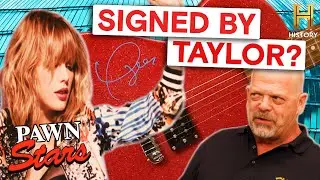 $4,000 TAYLOR SWIFT SIGNED GUITAR?! | Pawn Stars (S24)