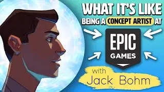Being a Concept Artist for FORTNITE at Epic Games | Digital Pen Pals Podcast episode 16