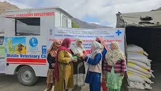 Veterinary Awareness & Vaccination Camp Organized in Drass | Indian Army