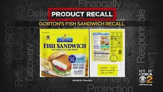 Gorton's issues voluntary recall of frozen fish sandwiches